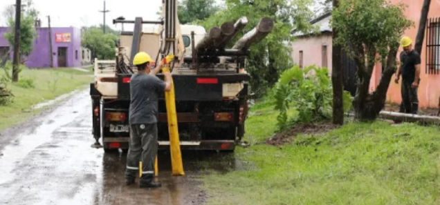 LAS LLUVIAS PROVOCARON LA CAÍDA DE ÁRBOLES EN ALGUNAS LOCALIDADES