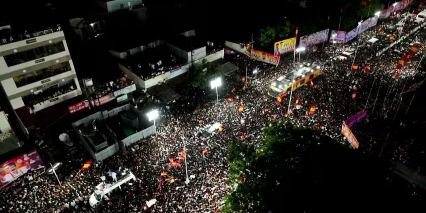 Tragedia en India: al menos 36 muertos en una estampida durante un acto político en Tamil Nadu