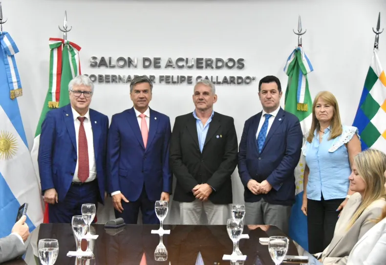 FORTALECIMIENTO DE LAZOS: ZDERO RECIBIÓ A DELEGACIÓN ITALIANA DE UDINE