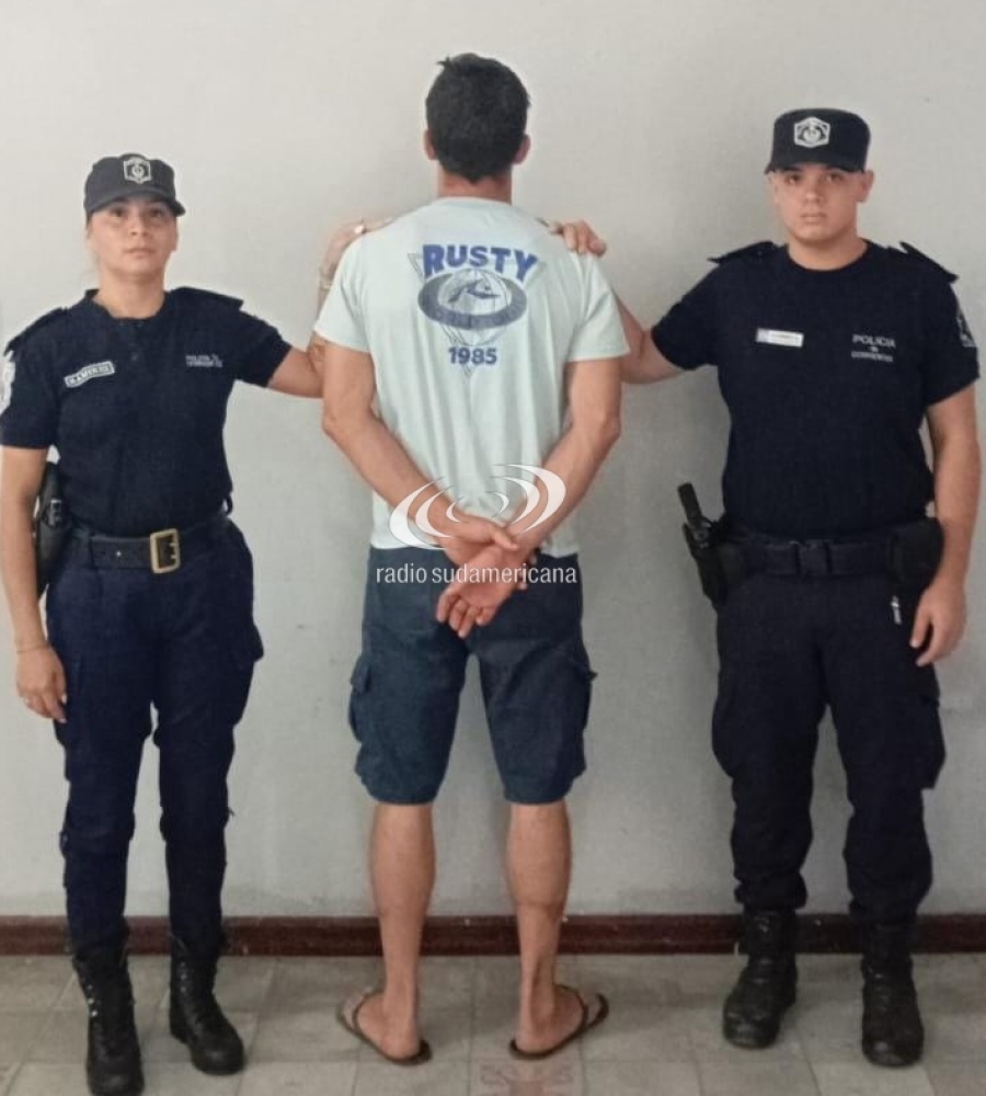 DETUVIERON A UN HOMBRE BUSCADO POR LA JUSTICIA DE SANTA FE
