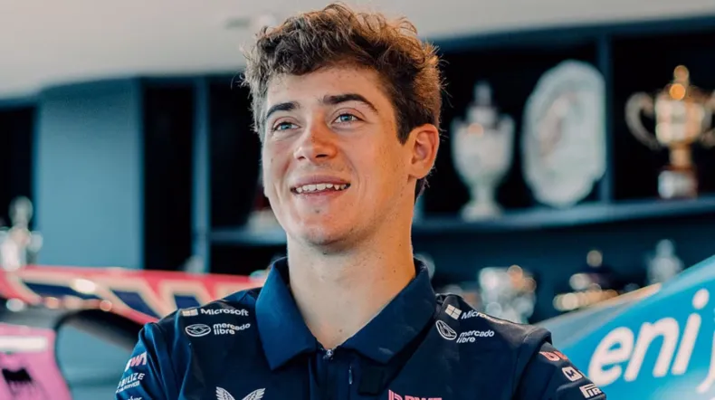 FRANCO COLAPINTO HARÁ UNA EXHIBICIÓN EN BUENOS AIRES CON UN AUTO DE ALPINE