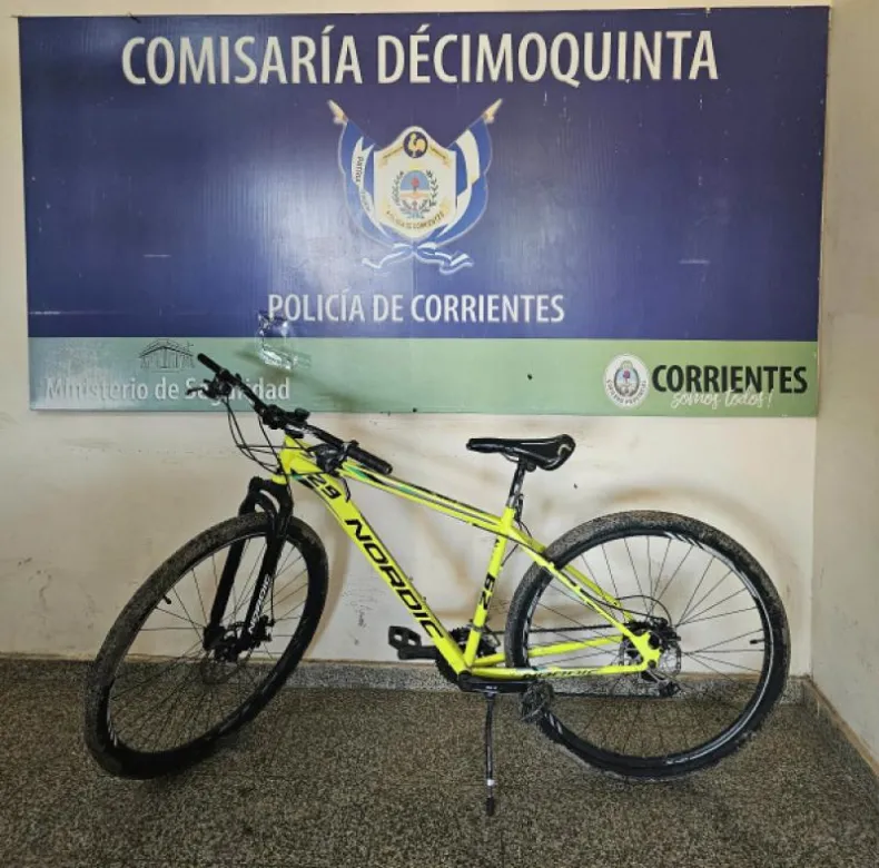 EN 48 HORAS LOGRARON RECUPERAR DOS BICICLETAS TODO TERRENO ROBADAS