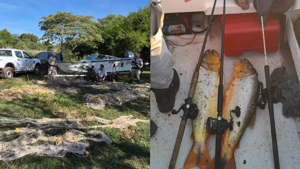CORRIENTES: REDADA A MALLONEROS FURTIVOS POR DEPREDACIÓN EN EL RÍO PARANÁ