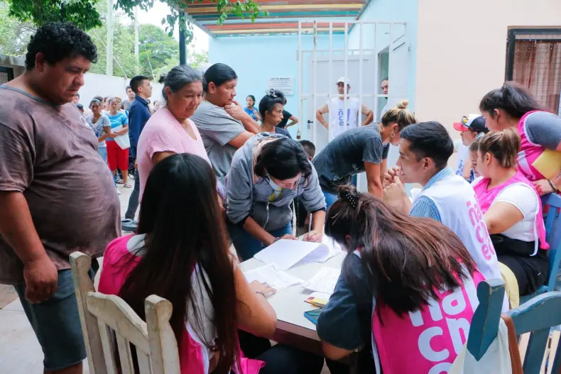 CONTINÚA LA ENTREGA DE MÓDULOS ALIMENTARIOS EN RESISTENCIA